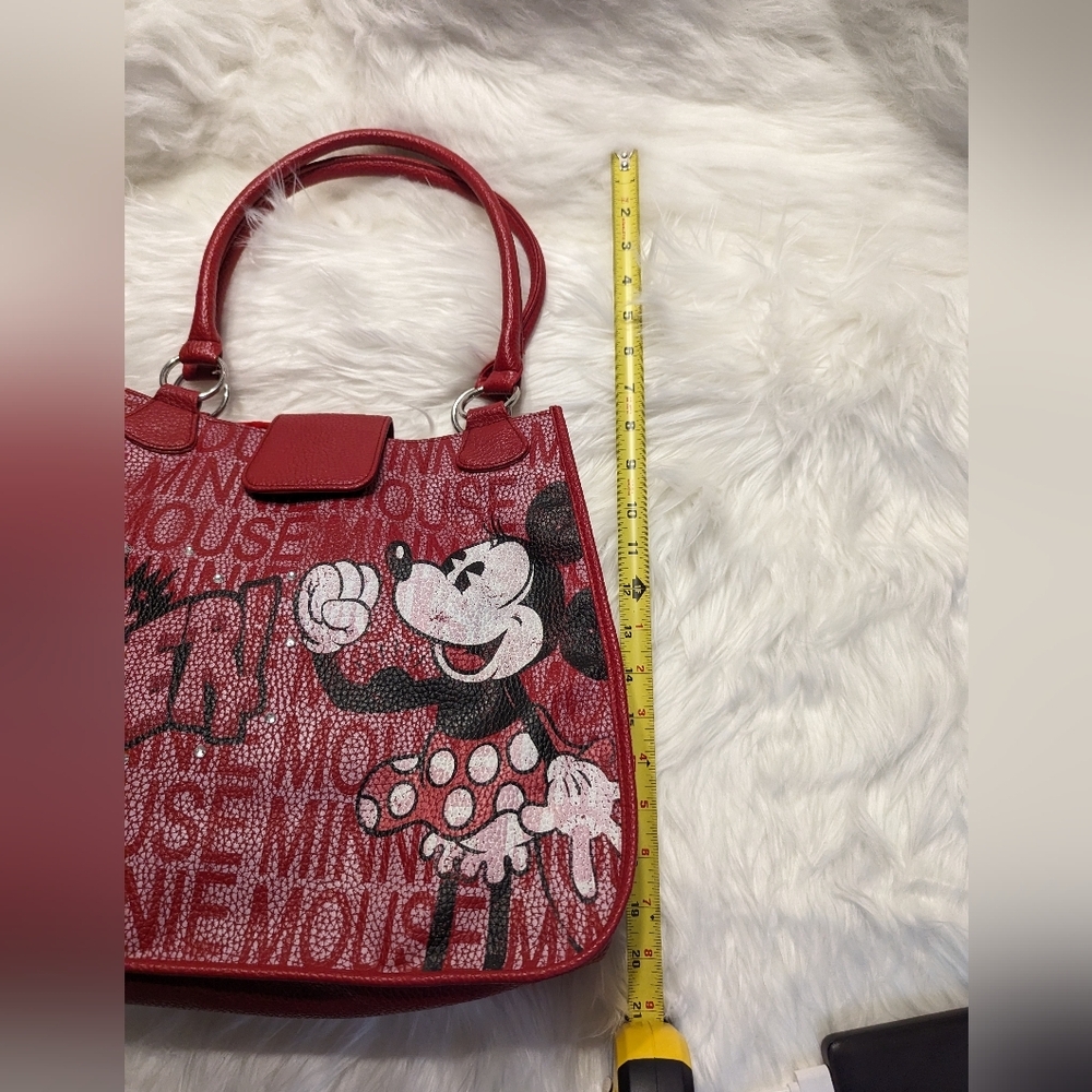 Vintage GIRL POWER Minnie Mouse Bag Disney Parks Bag Rare - Picture 4 of 9